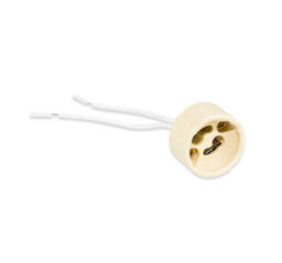 Lowenergie Gu10 Lamp Holder Ceramic Socket Connector Downlight Spotlights 100mm Fly Lead - thumbnail 2