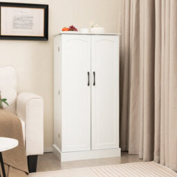 Costway Kitchen Pantry Cabinet 120Cm Food Pantry Cabinet With Doors - thumbnail 5
