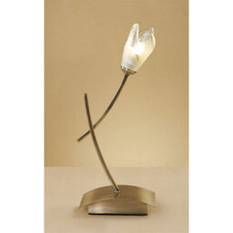 Luminosa Lighting Luminosa Pietra Table Lamp 1 Light G9, Antique Brass - thumbnail 2