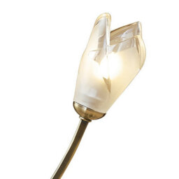 Luminosa Lighting Luminosa Pietra Table Lamp 1 Light G9, Antique Brass - thumbnail 5