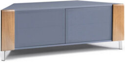 "Mda Designs Corvus Corner-Friendly Grey Oak Beamthru Doors Tv Cabinet For Flat Screen Tvs Up To 50""" - thumbnail 7
