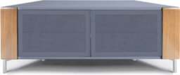 "Mda Designs Corvus Corner-Friendly Grey Oak Beamthru Doors Tv Cabinet For Flat Screen Tvs Up To 50""" - thumbnail 6