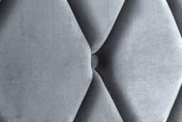Save On Goods UK 4Ft Small Double Grey Soft Velvet Velour Fabric, Buttoned Upholstered Bed Frame - thumbnail 4