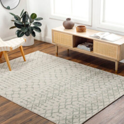 Livabliss Roma Geometric Ivory Medium Green Rug 200 X 275 Cm - thumbnail 2