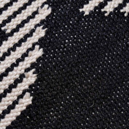 Pacific Lifestyle Indoor And Outdoor Black And White Chevron Pattern Scatter Cushion - thumbnail 5