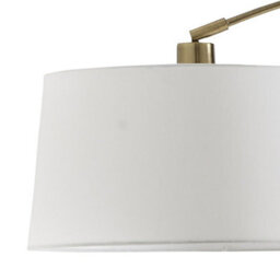Pagazzi Lighting Pagazzi Jive Antique Brass Arc Floor Lamp - thumbnail 4