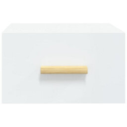 Berkfield Wall-Mounted Bedside Cabinets 2 Pcs White 35X35X20 Cm - thumbnail 5