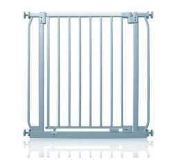 Safetots Elite Pressure Safety Gate, 71Cm - 80Cm, Matt Grey, Pressure Fit Stair Gate
