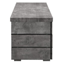 Furniture in Fashion Svenja Tv Stand With Storage For Living Room And Bedroom, 1500 Wide, Led Lighting, Media Storage, Concrete Effect Finish - thumbnail 8
