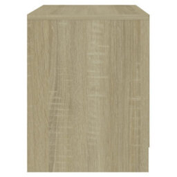 Berkfield Bedside Cabinet Sonoma Oak 45X34.5X44.5 Cm Engineered Wood - thumbnail 5