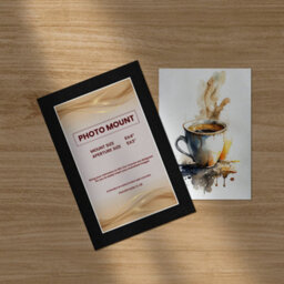 Ak Frames 12X8 Black Picture Mounts To Fit 10X6 Aperture Size - Mount Board Only (No Frame Included) - thumbnail 5