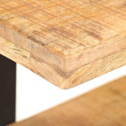 Berkfield Tv Cabinet 90X40X40 Cm Rough Mango Wood - thumbnail 5