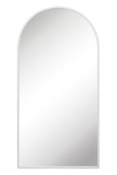 Mirroroutlet The Arcus White Framed Arched Leaner Wall Mirror 180Cm X 90Cm - thumbnail 2