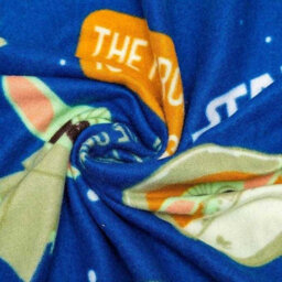 Star Wars The Mandalorian Fleece Baby Yoda Blanket Multicoloured (150Cm X 100Cm) - thumbnail 4