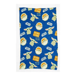 Star Wars The Mandalorian Fleece Baby Yoda Blanket Multicoloured (150Cm X 100Cm) - thumbnail 1