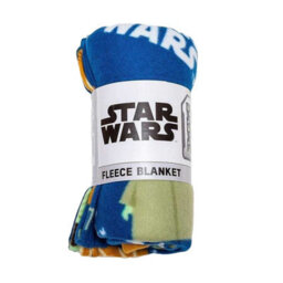 Star Wars The Mandalorian Fleece Baby Yoda Blanket Multicoloured (150Cm X 100Cm) - thumbnail 3