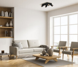 Luminosa Lighting Luminosa Nesto Ceiling Spotlight Clusters Black 4Xgu10 - thumbnail 2
