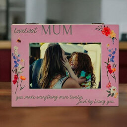 Widdop Wooden Mum Keepsake Memory Box With 4X6 Photo Frame Lid Storage For Photos Trinkets And Keepsakes - thumbnail 6