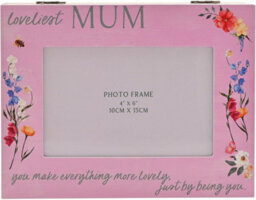 Widdop Wooden Mum Keepsake Memory Box With 4X6 Photo Frame Lid Storage For Photos Trinkets And Keepsakes - thumbnail 4
