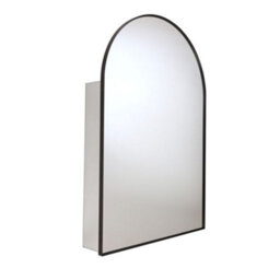 Homestylestore 600 X 900mm Wall Mounted Arched Mirrored Door Bathroom Cabinet