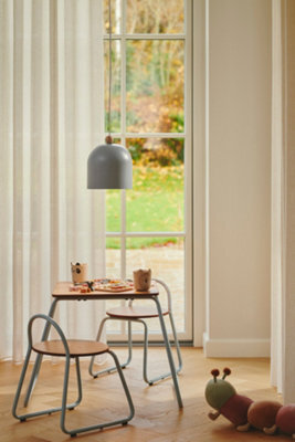 Nordlux Gaston Metal Pendant Light White Inner Blue,mains - image 1