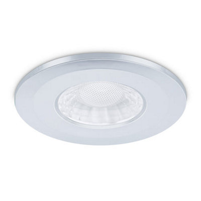 JCC Lighting Jcc Jc1107/ch Chrome Aluminium Bezel For Use With X50 Fire-Rated Downlight