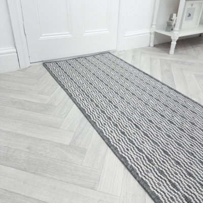 Cable Indoor/outdoor Hallway Runner Rug - Durable, Reversible & Hardwearing Carpet For Home Or Garden - image 1
