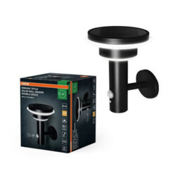 Osram Endura Solar Outdoor Wall Light With Sensor Black - thumbnail 2