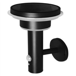 Osram Endura Solar Outdoor Wall Light With Sensor Black - thumbnail 1