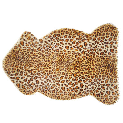 Beliani Faux Fur Rug Nambung Brown 60 X 90 Cm - image 1