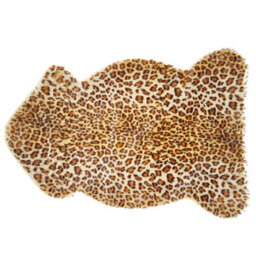 Beliani Faux Fur Rug Nambung Brown 60 X 90 Cm - thumbnail 1