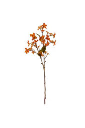 Orange Vernicia Fordii Spray - Vibrant Faux Flower For Retail Displays - thumbnail 2