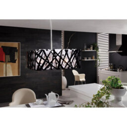 Luminosa Lighting Luminosa Tokio Rectangular Telescopic Convertible To Semi Flush 4 Light G9 Line, Gloss White/polished Chrome - thumbnail 8