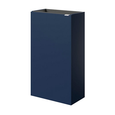 GoodHome Imandra Matt Blue Single Freestanding Bathroom Cloakroom Unit (H) 790mm (W) 440mm - image 1