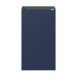 GoodHome Imandra Matt Blue Single Freestanding Bathroom Cloakroom Unit (H) 790mm (W) 440mm - thumbnail 2
