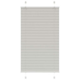 Walplus Light Grey Pleated Blind 75X100 Cm (Fabric Width 74.4 Cm) Polyester Window Shade - thumbnail 1