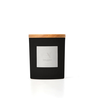 Aroma Naturals Frosted Decadence Glass Candle - Coconut Scent - image 1