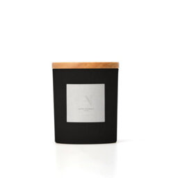 Aroma Naturals Frosted Decadence Glass Candle - Coconut Scent