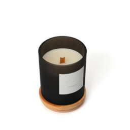 Aroma Naturals Frosted Decadence Glass Candle - Coconut Scent - thumbnail 3