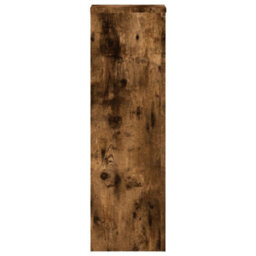 Walplus Plant Stand 2Pcs Smoked Oak 25X25X80 Cm Engineered Wood - thumbnail 5