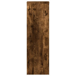Walplus Plant Stand 2Pcs Smoked Oak 25X25X80 Cm Engineered Wood - thumbnail 6