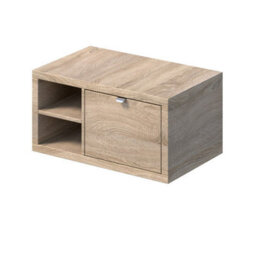 Affine Bathroom Wall Hung Vanity Unit Sink Cabinet Wash Basin Sink Storage Drawer 800mm - thumbnail 6