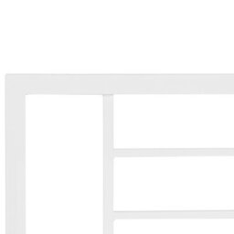 Beliani Bed Metal Cusset 160 X 200 Cm (Eu King Size) White - thumbnail 8