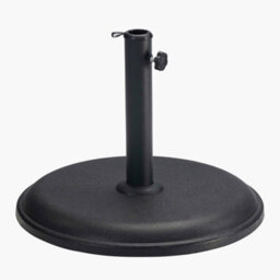 Pacific Lifestyle Piemonte Black Concrete 15Kg Base For Centre Pole Parasols - thumbnail 1