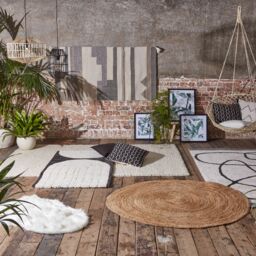 GoodHome Chios White Large Rug, (L)230Cm X (W)160Cm - thumbnail 7