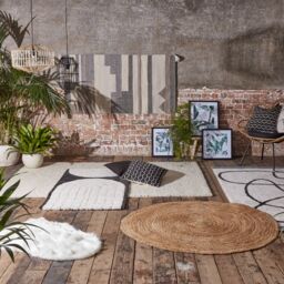 GoodHome Chios White Large Rug, (L)230Cm X (W)160Cm - thumbnail 9