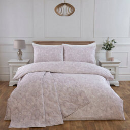 Julian Charles Home Monroe Natural 200 Thread Count 100% Cotton Duvet Set