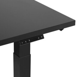 Beliani Electric Adjustable Standing Desk Destin Ii Black 160 Cm 72 Cm - thumbnail 5