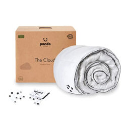 Xample Panda The Cloud Bamboo 4.5 Tog Duvet, Breathable Hypoallergenic Anti-Bacterial Summer Duvet, Bamboo Cover, Single - thumbnail 3