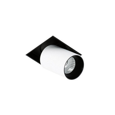 Luminosa Lighting Luminosa Modern Technical Led Recessed Ceiling White, Black, Warm White 3000K 810Lm - image 1